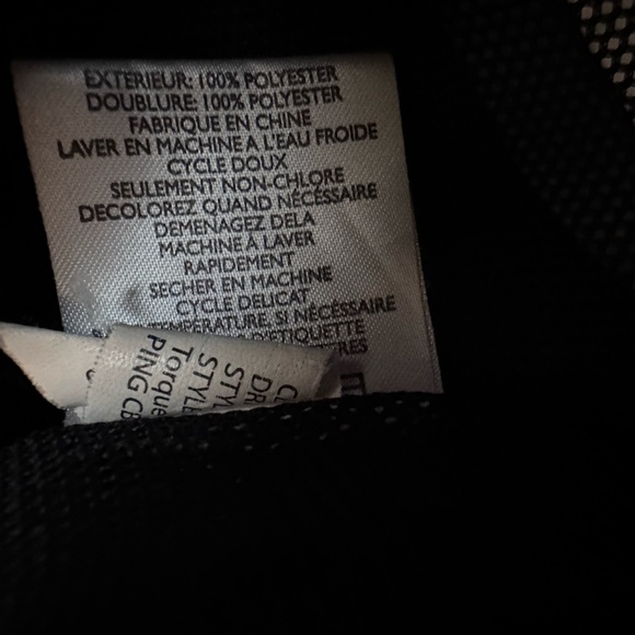 Men’s Navy Blue Ping Fade Short sleeve Windshirt Large - Picture 5 of 5